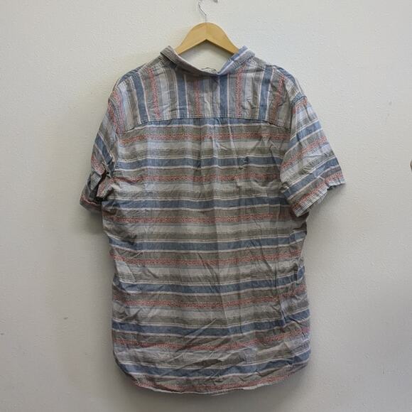 Eddie Bauer classic fit striped button down size TXL - Picture 5 of 5